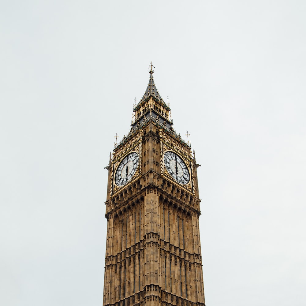 architectural photography of Big Ben