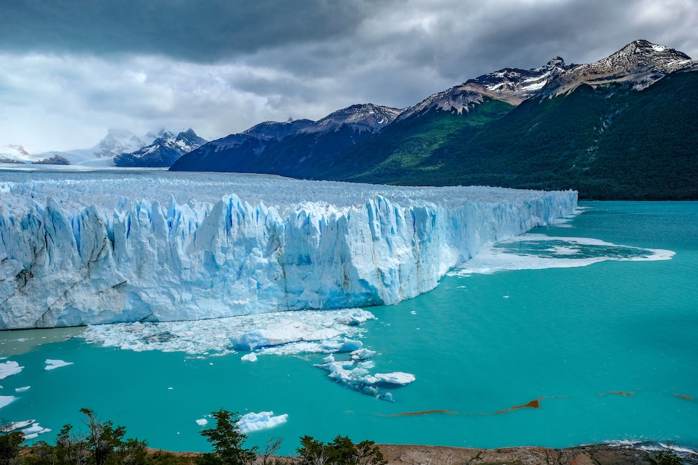 glacier in Los Glaciares National Park, Santa Cruz Province, Patagonia, Argentina