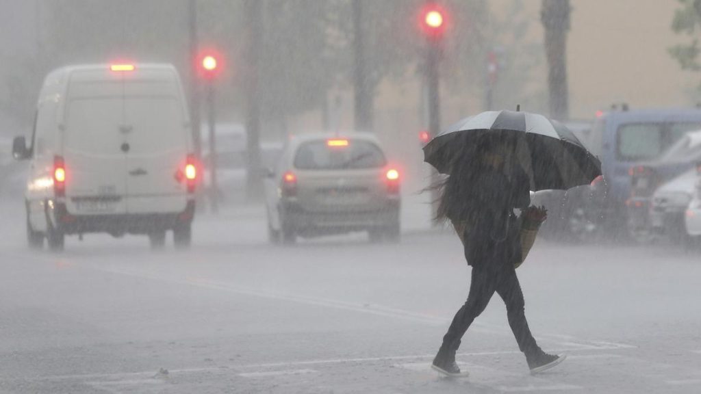 alertas por lluvias por lluvias en varias zonas de España