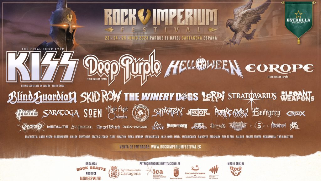 Rock Imperium Festival bandas