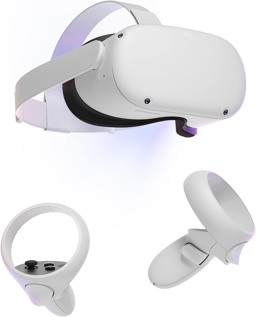 Si deseas acceder a juegos y aplicaciones de realidad virtual de alta calidad desde tu PC, el Meta Quest 2 también es compatible con Oculus Link.