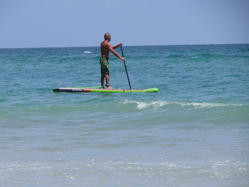 Práctica del Paddle Surf