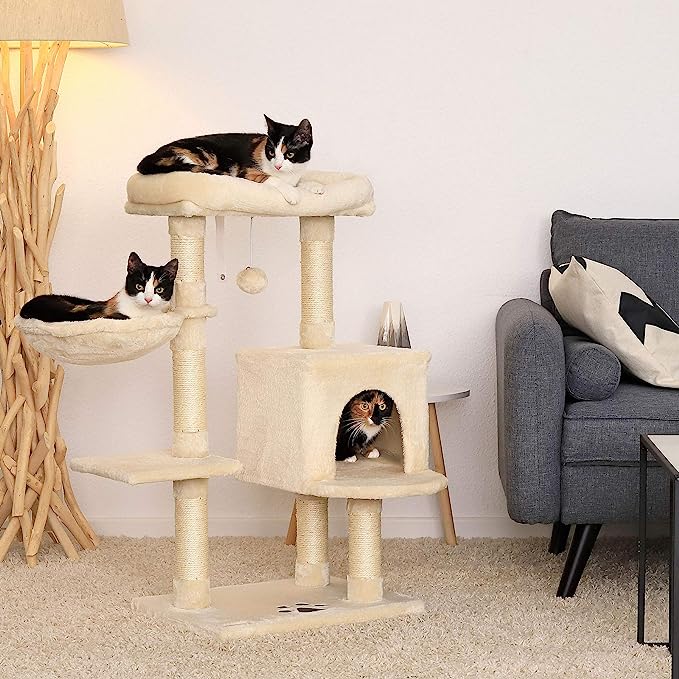Excelente Torre rascadora gatos