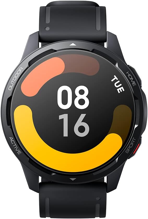 Xiaomi Watch S1 Active - Smartwatch con pantalla AMOLED de 1,43", frecuencia de 60 Hz, 117 modos deportivos, monitoreo frecuencia cardíaca, sueño, estrés, SpO2, 5ATM, 46 mm