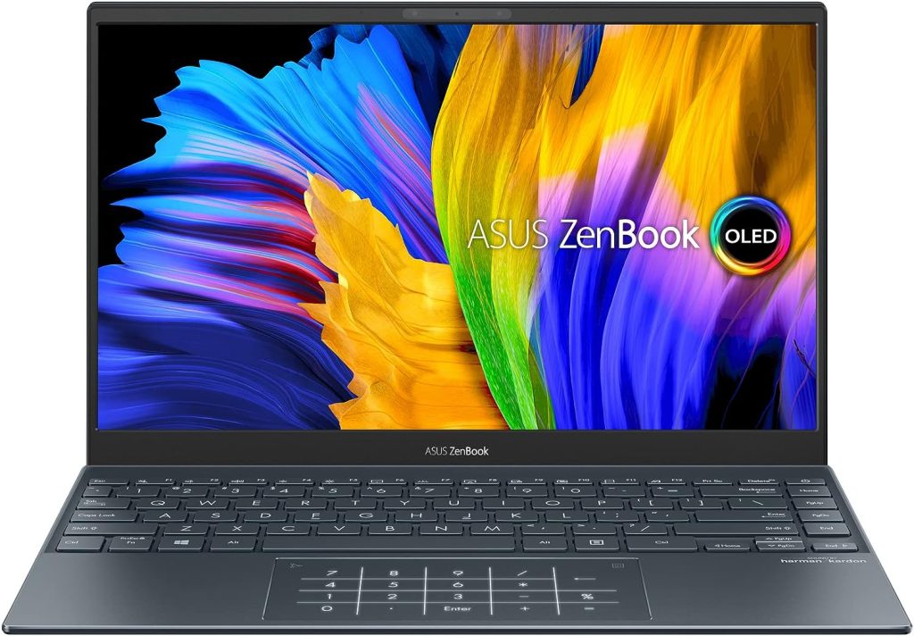 
ASUS ZenBook 13 OLED UX325EA-KG801 - Ordenador Portátil 13.3" Full HD (Intel Core i5-1135G7, 16GB RAM, 512GB SSD, Iris Xe Graphics