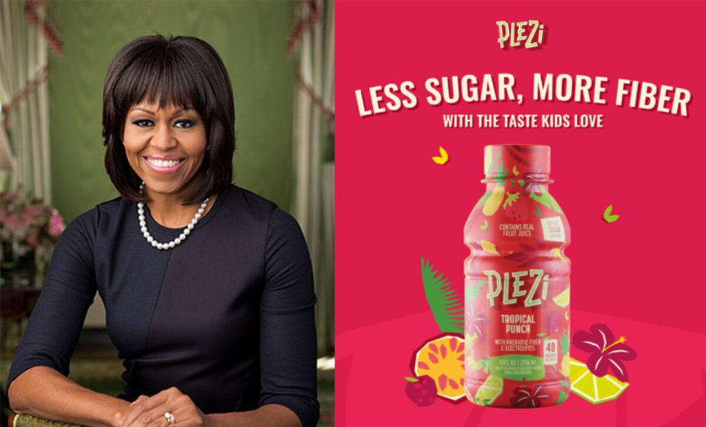 Michelle Obama y PLEZi Nutrition