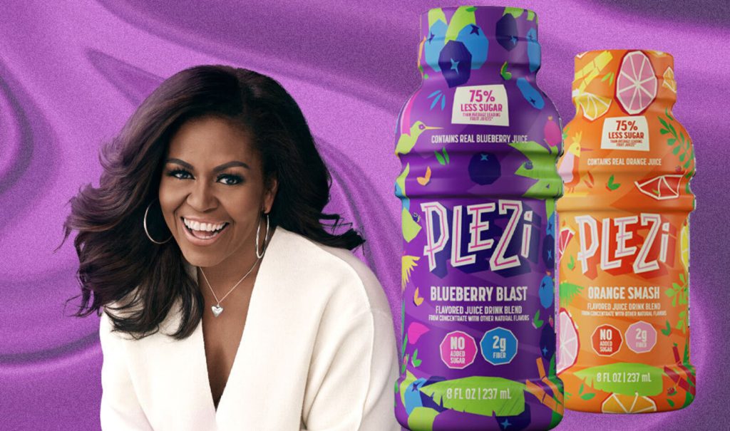 PLEZi Nutrition y su cocreadora Michelle Obama
