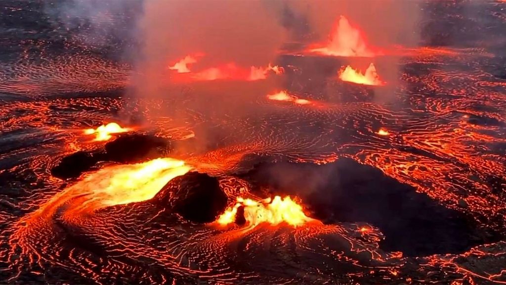 La erupción del volcán Kilauea
